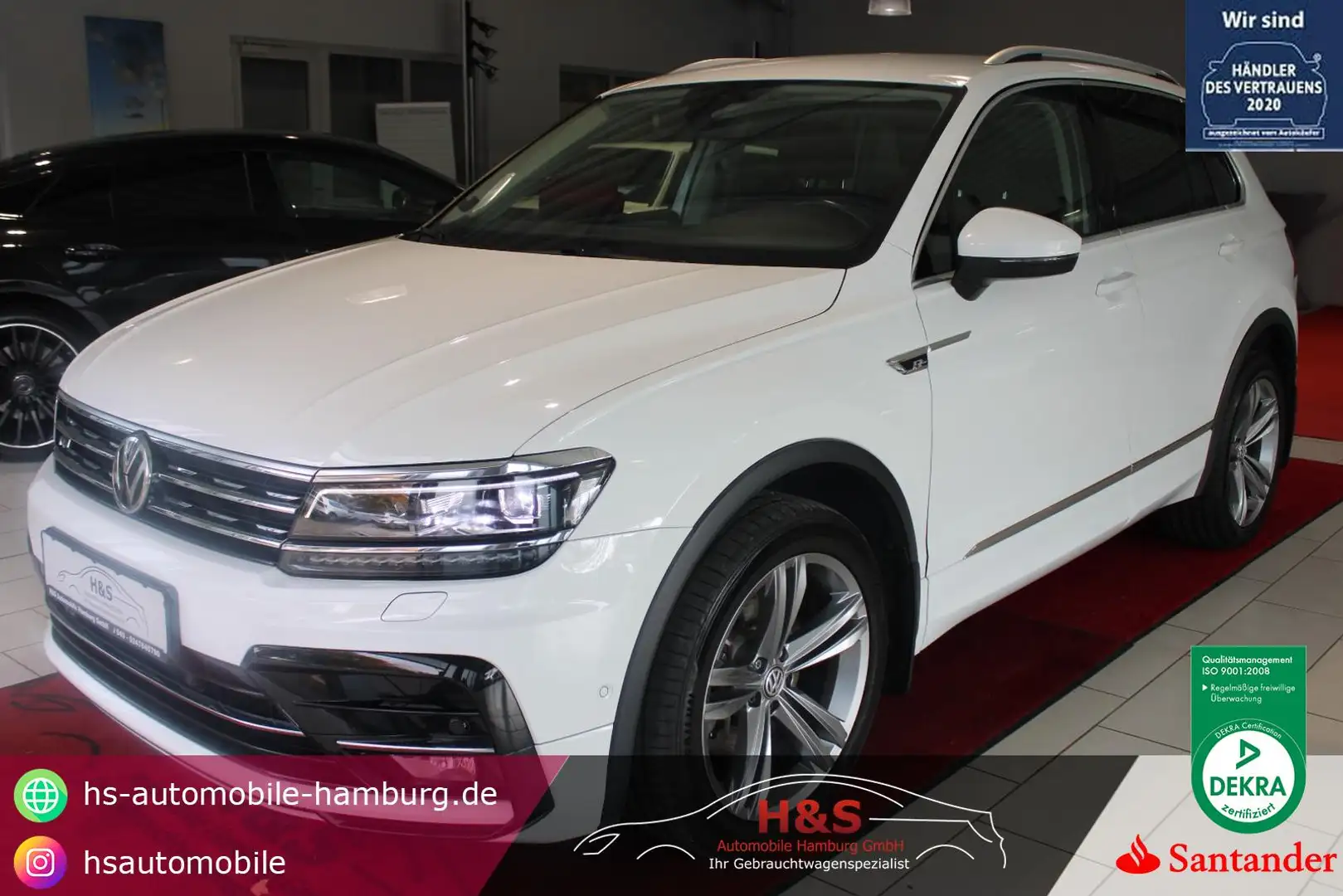 Volkswagen Tiguan R-LINE BMT 4Motion Weiß - 1