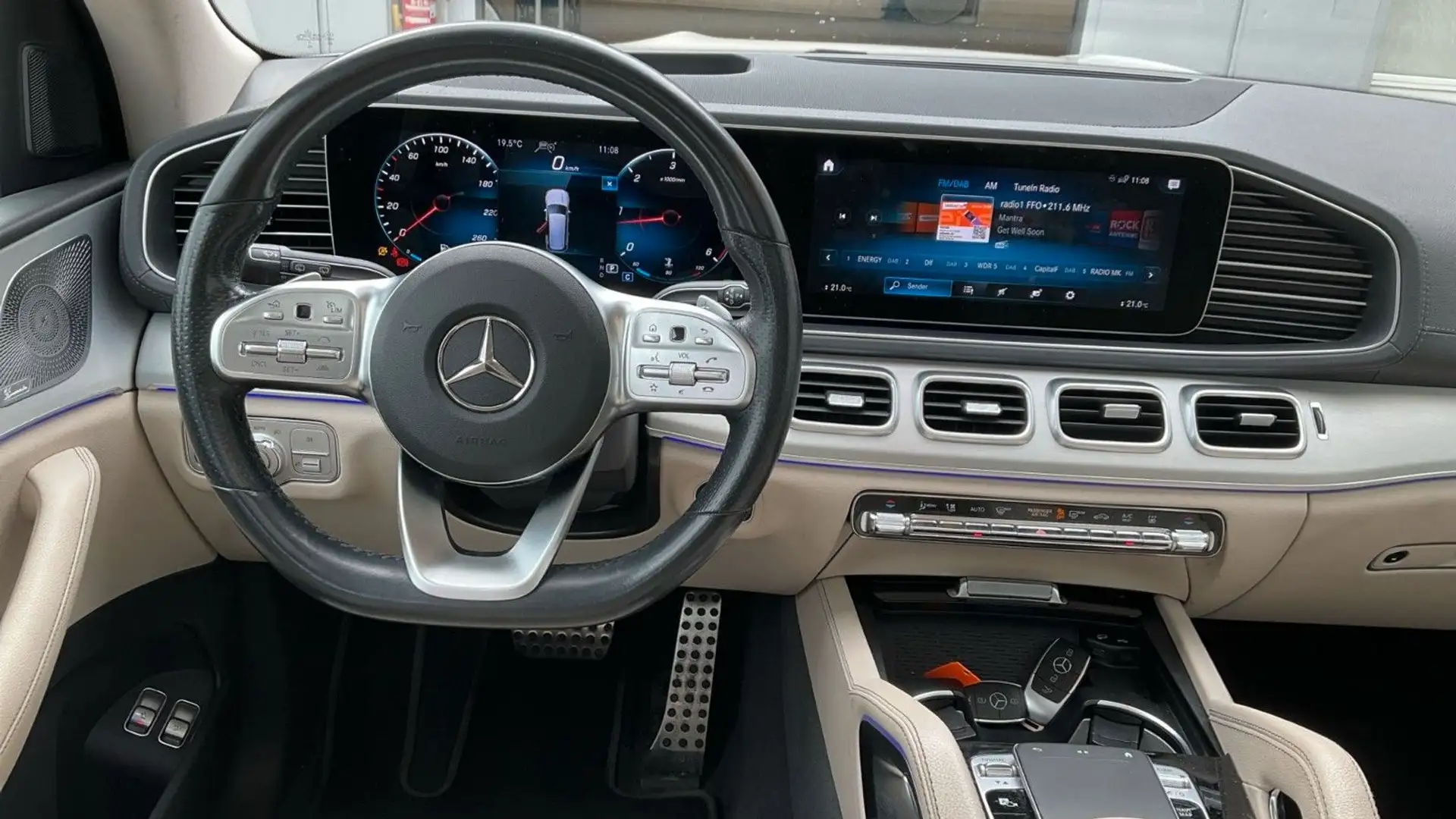 Mercedes-Benz GLS 400 d 4M AMG PANO*4xSitzkl*Massage*AHK*Softc Blanc - 2