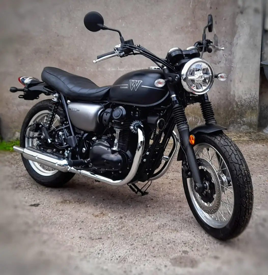 Kawasaki W 800 Fekete - 1