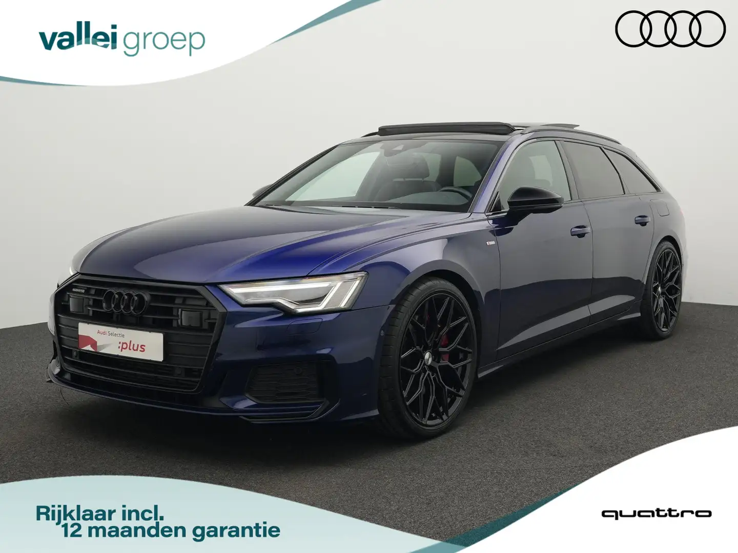 Audi A6 Avant 55 TFSI e 367 pk S-tronic quattro Competitio Bleu - 1