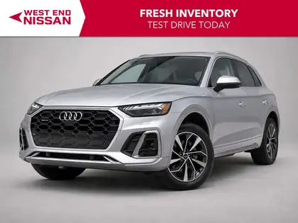 Silver 2023 Audi Q5 SUV / Crossover All-Wheel Drive 7-Speed Automatic