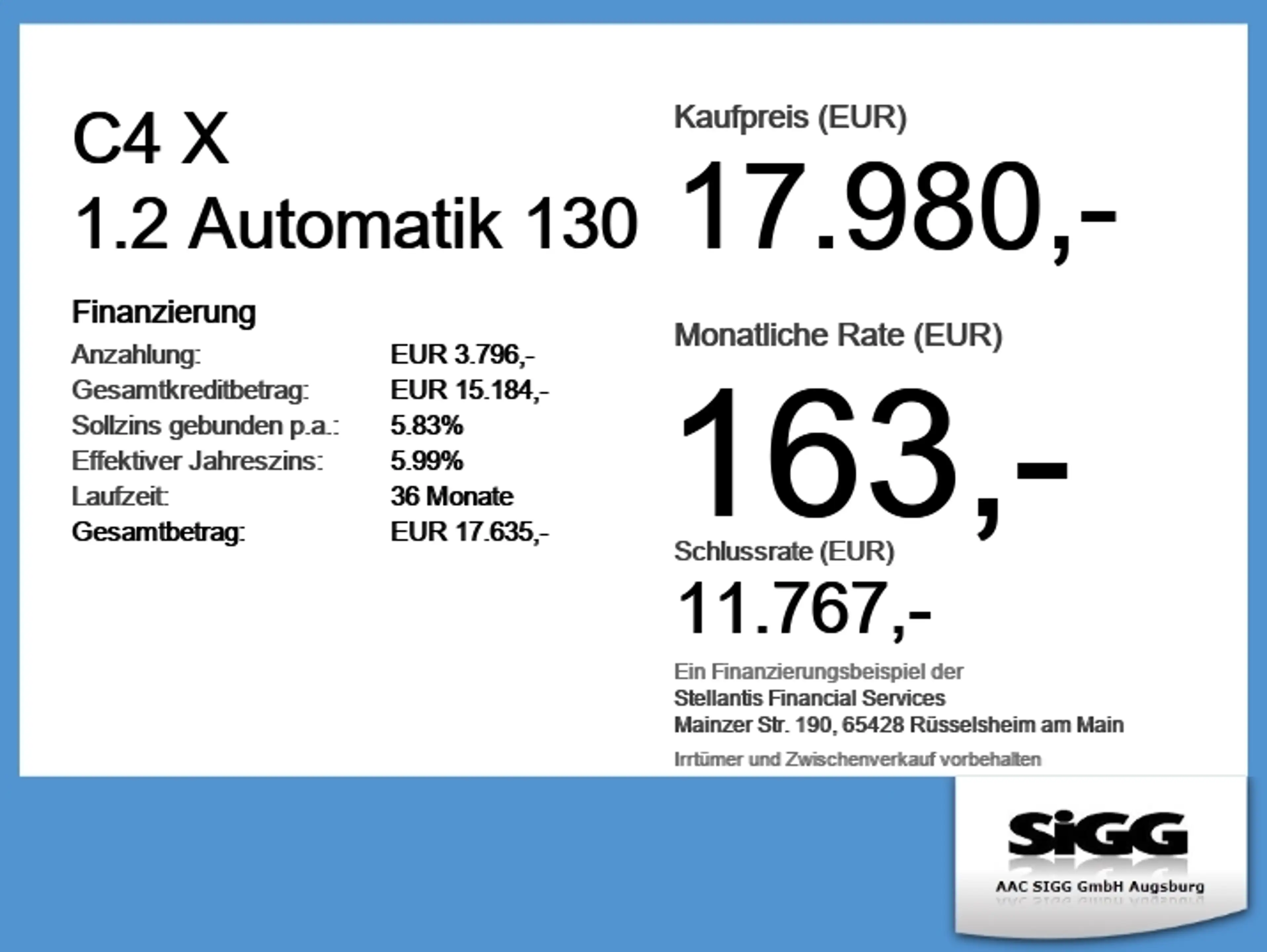 Citroen C4 X 1.2 Automatik 130 Vollausstattung, Allwette — photo 6
