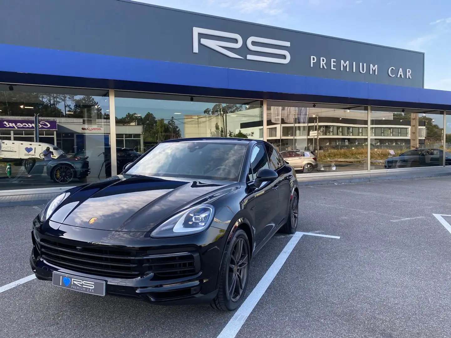 Porsche Cayenne E-Hybrid Coupé Negro - 1