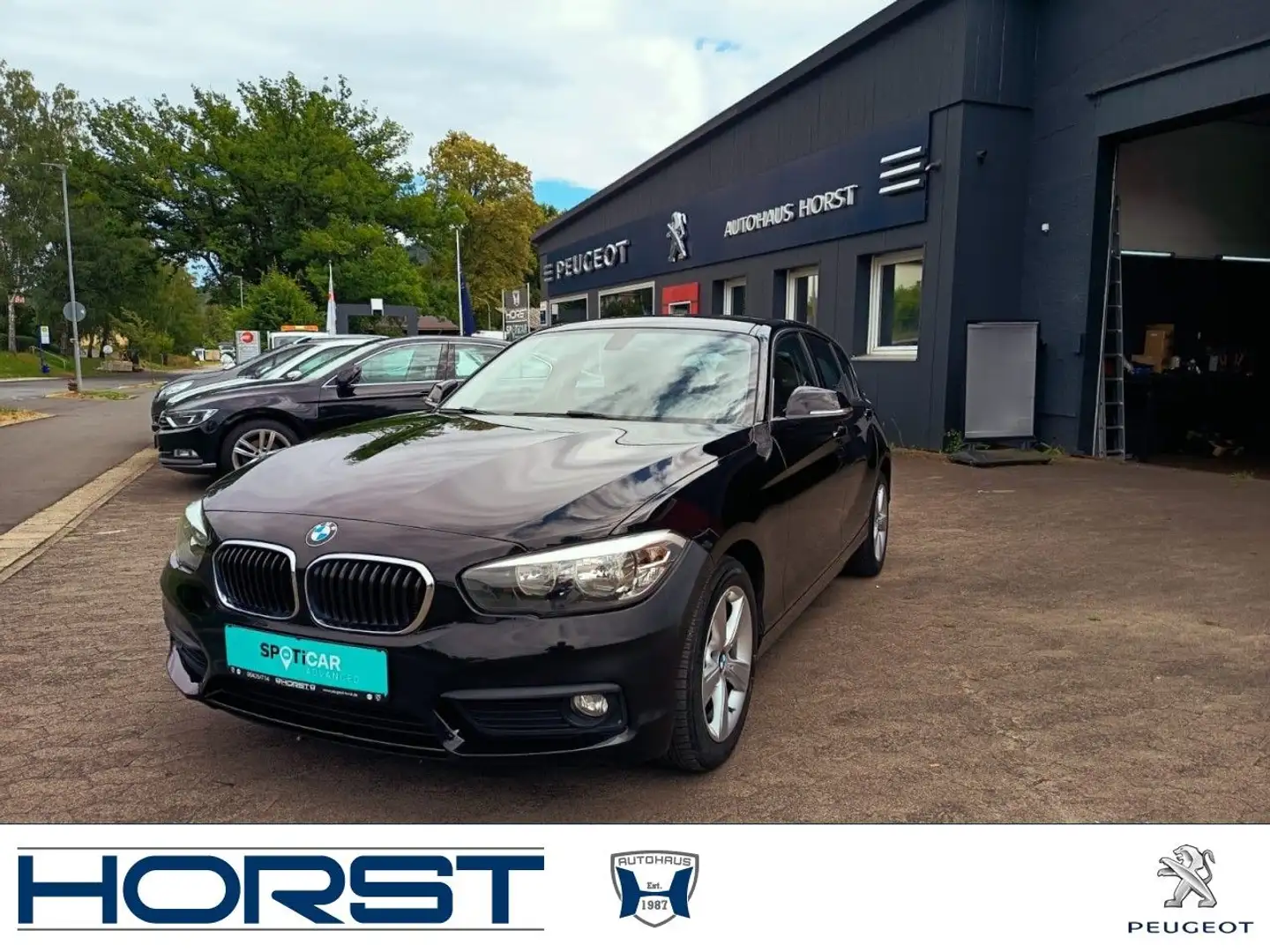BMW 116 Baureihe 1 Lim 5-trg. 116 i Advantage Sitzh. PDC Black - 1