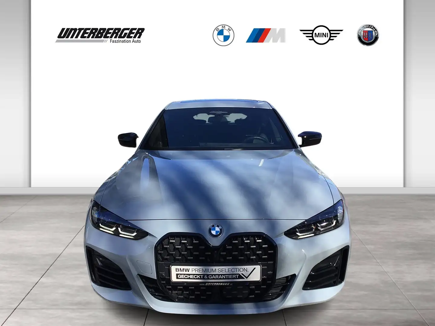 BMW 440 M440i xDrive Gran Coupé-M SPORTPAKET PRO-LEDER Szary - 2