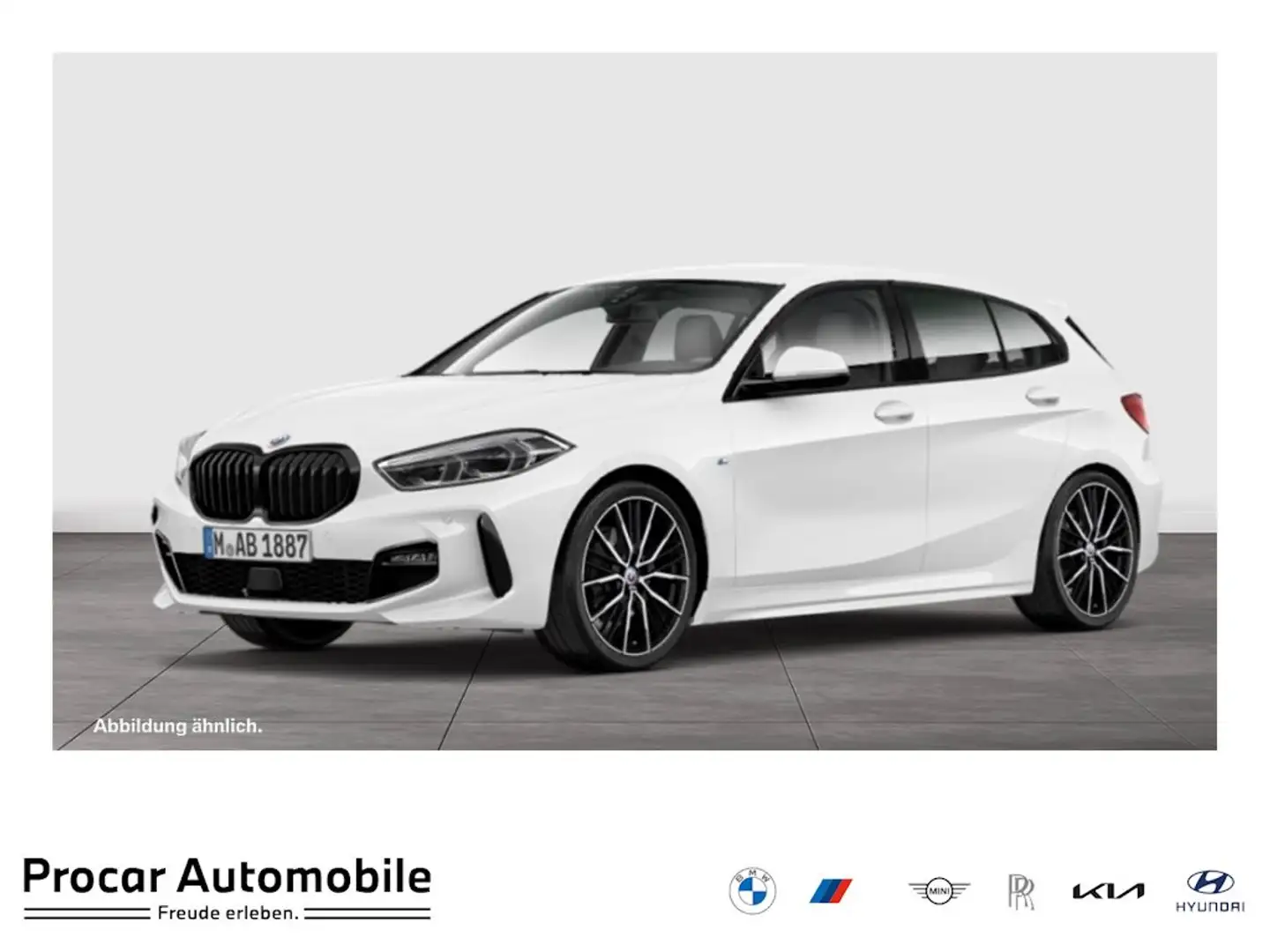 BMW 120 M Sport Navi Komfotz. RFK LED HiFi DA Weiß - 1