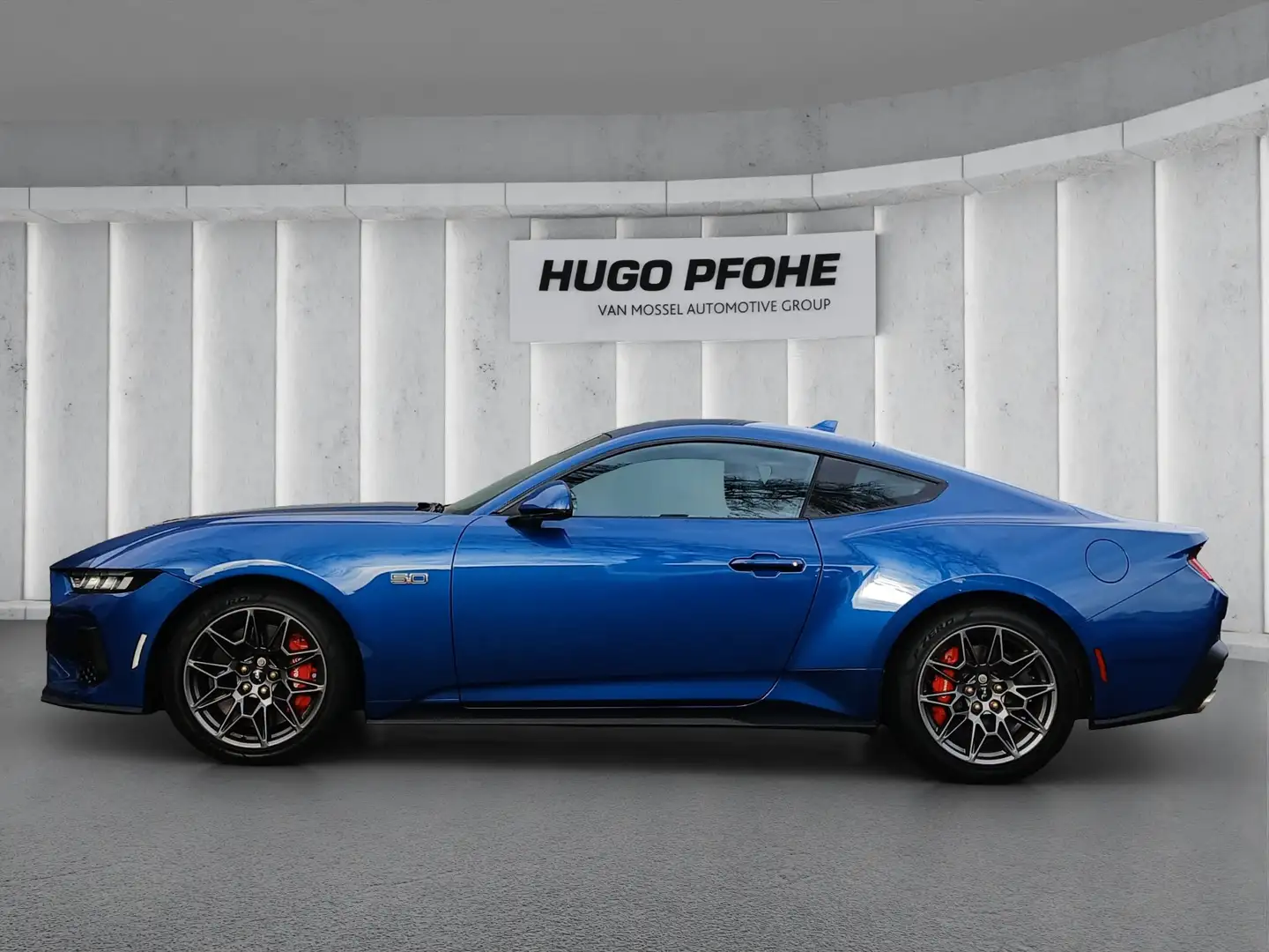 Ford Mustang 5.0 Ti-VCT V8 GT Fastback AUTOMATIK NAVI LED Azul - 2