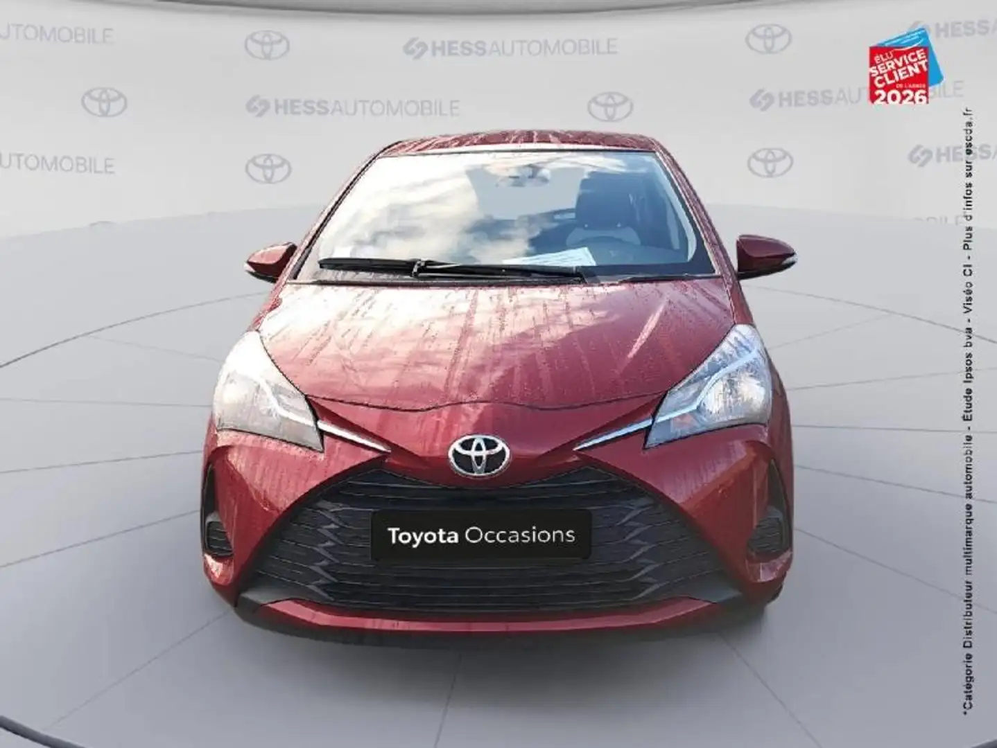 Toyota Yaris 110 VVT-i France 5p Rouge - 2