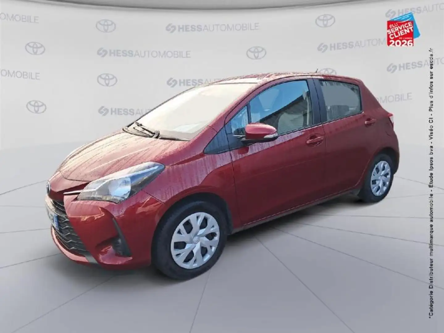 Toyota Yaris 110 VVT-i France 5p Rouge - 1