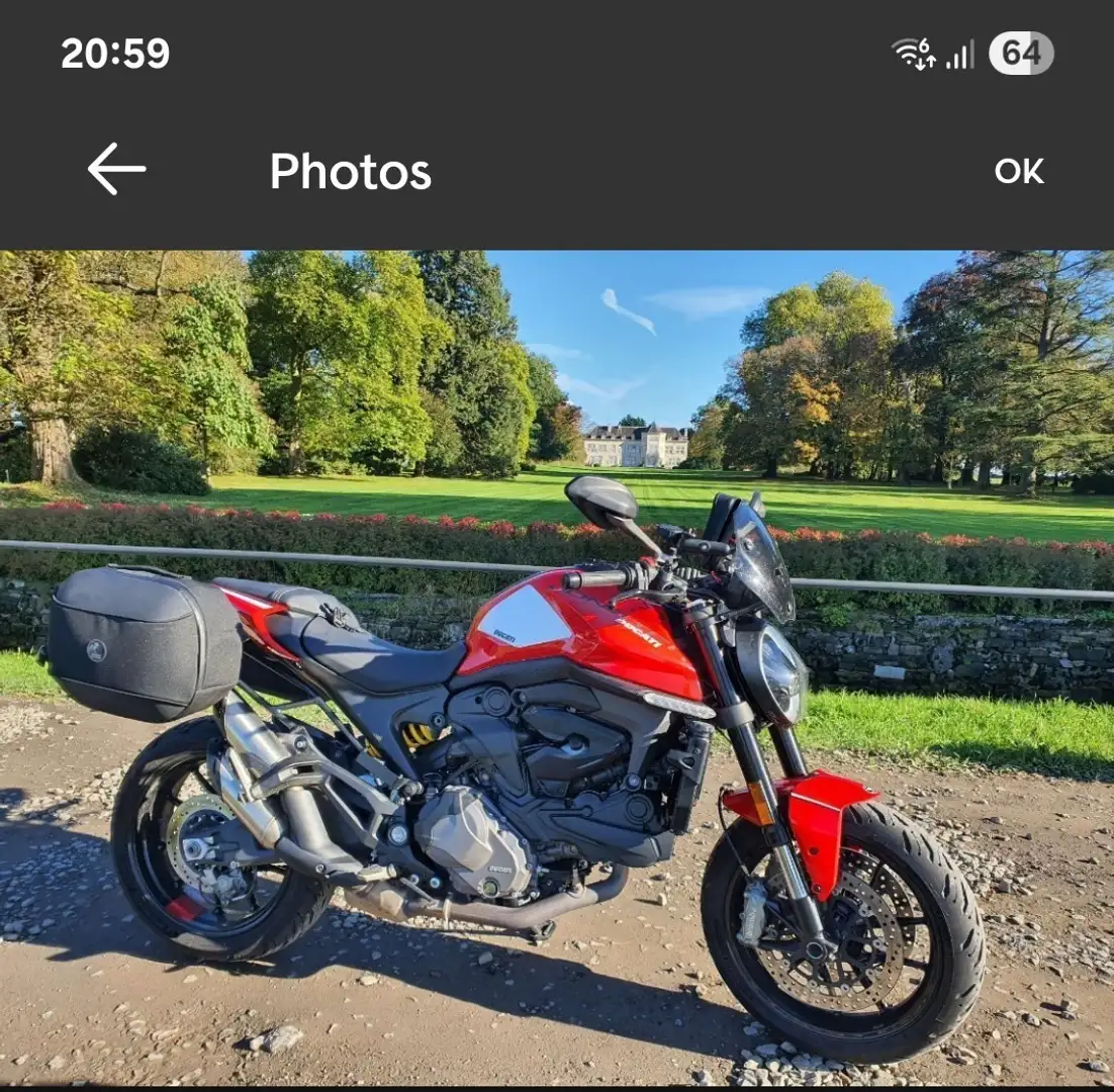 Ducati Monster 937 visible chez Ducati Sambreville Rood - 1