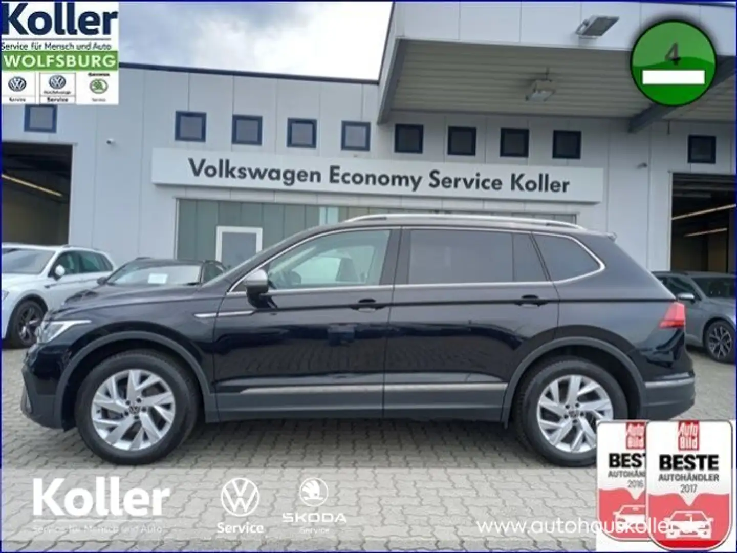 Volkswagen Tiguan Allspace Tiguan Allspace 2.0 TDI DSG AHK 7 Sitze Kamera Schwarz - 2