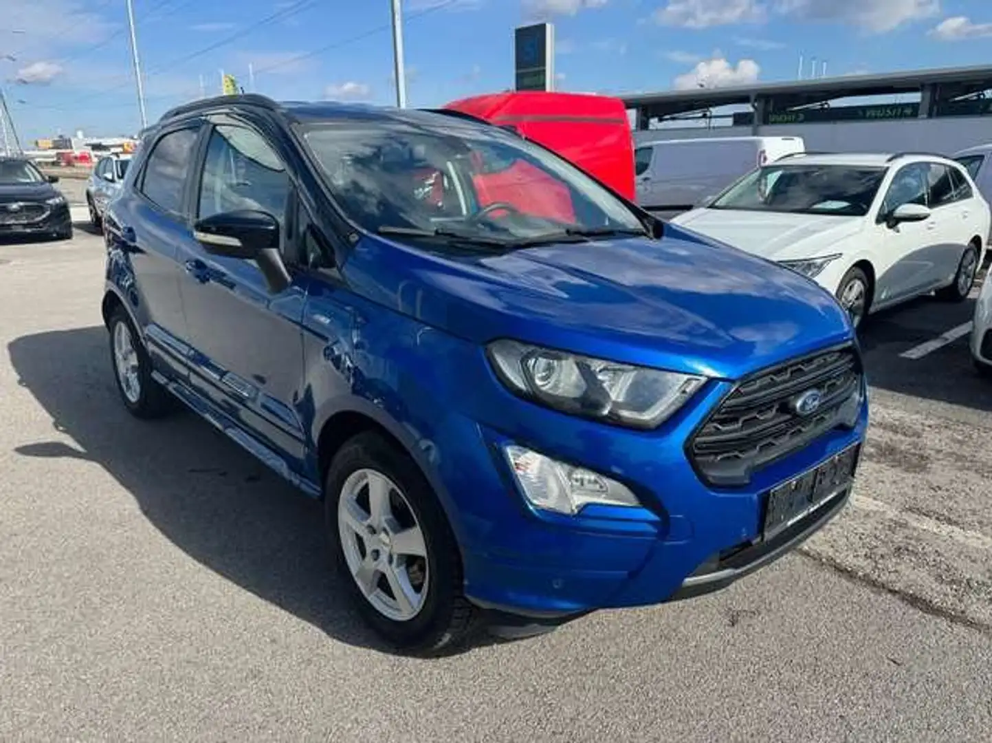 Ford EcoSport 1,0 EcoBoost ST-Line Aut. Blau - 1