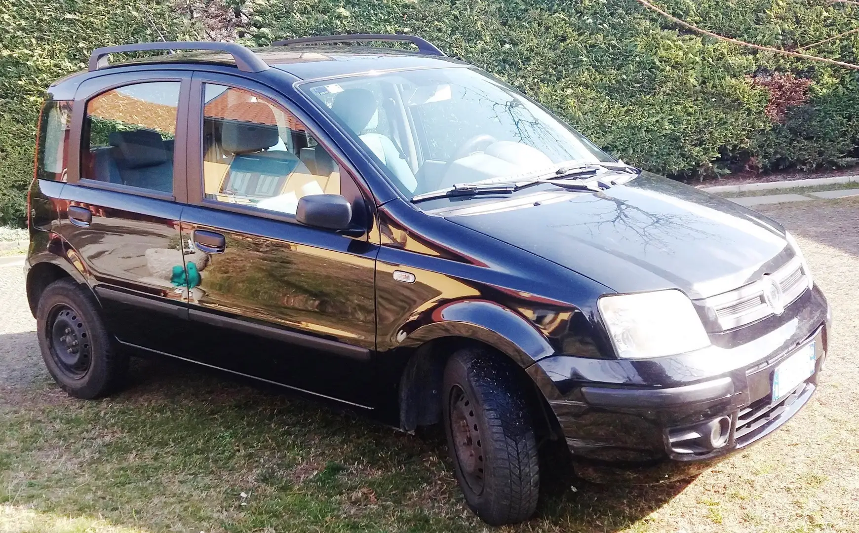 Fiat Panda 1.2 BENZINA Nero - 1