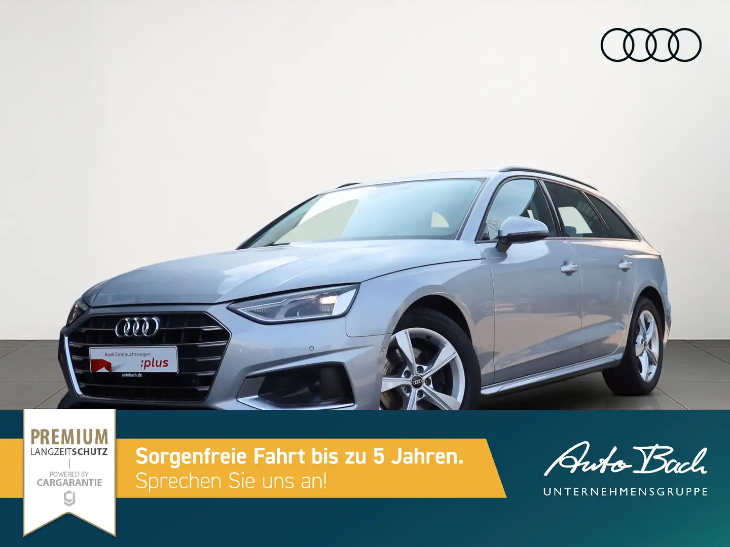 Audi A4 Advanced 35TDI Stronic Navi LED GRA AHK Silber - 2
