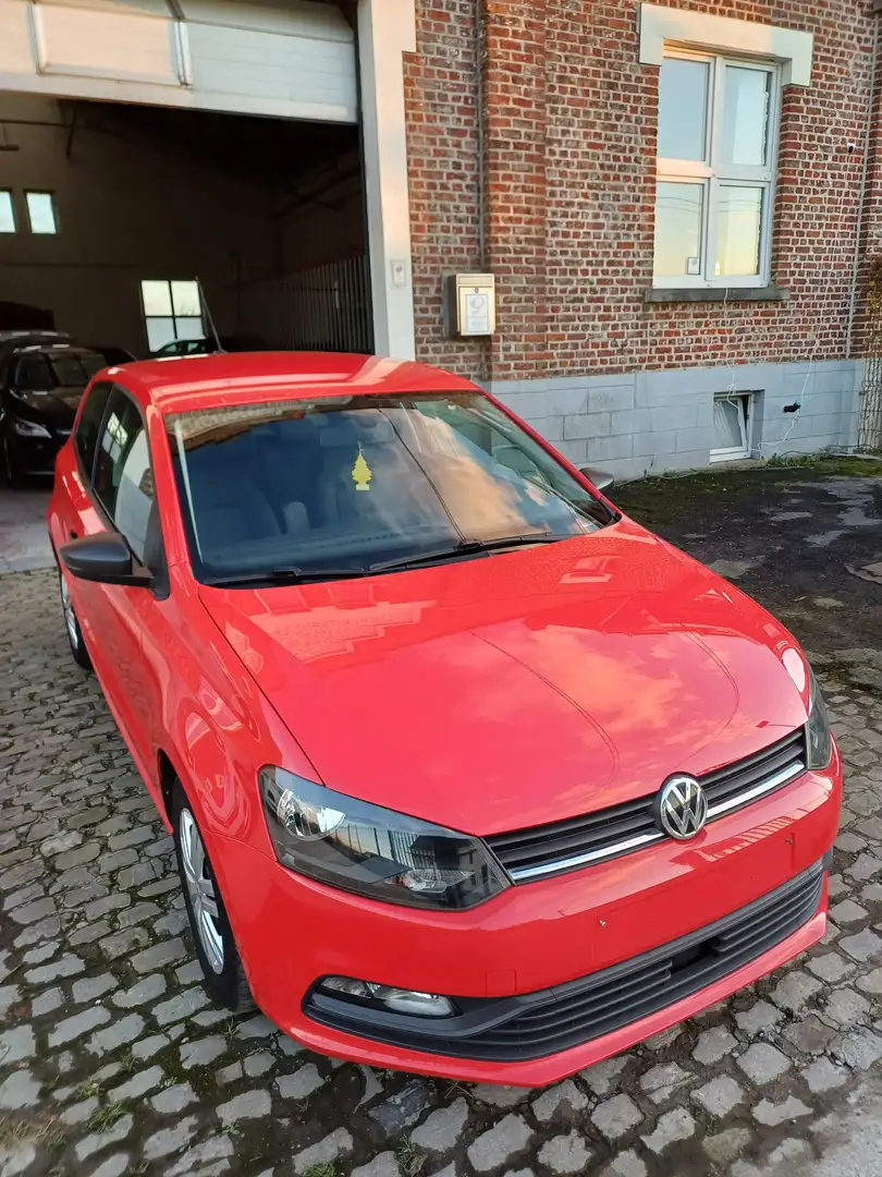 Volkswagen Polo 1.4 CR TDi Trendline BMT - Euro 6b Rood - 2