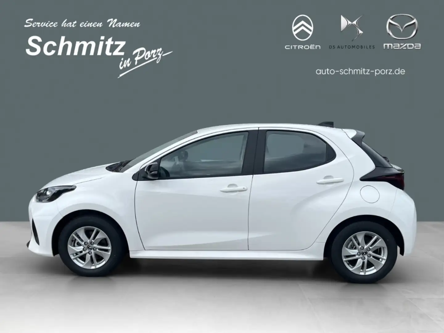 Mazda 2 Centre-Line ACC Apple CarPlay Android Auto Klimaau Weiß - 2