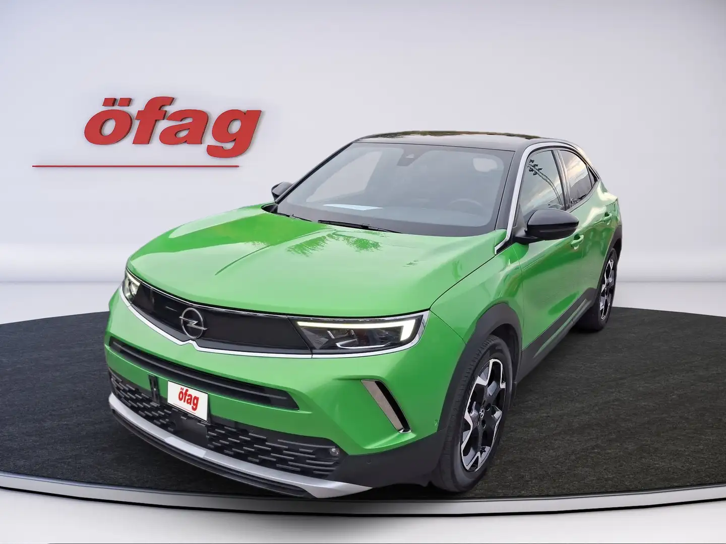 Opel Mokka-E 50kWh Ultimate-e Alcantara+LED+Navi+SHZ Grün - 2