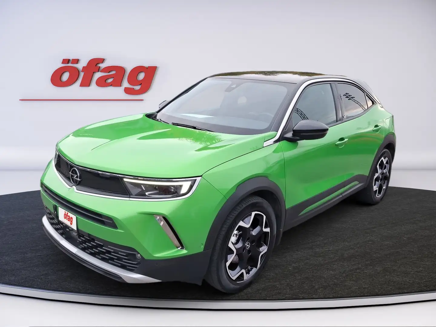 Opel Mokka-E 50kWh Ultimate-e Alcantara+LED+Navi+SHZ Grün - 2