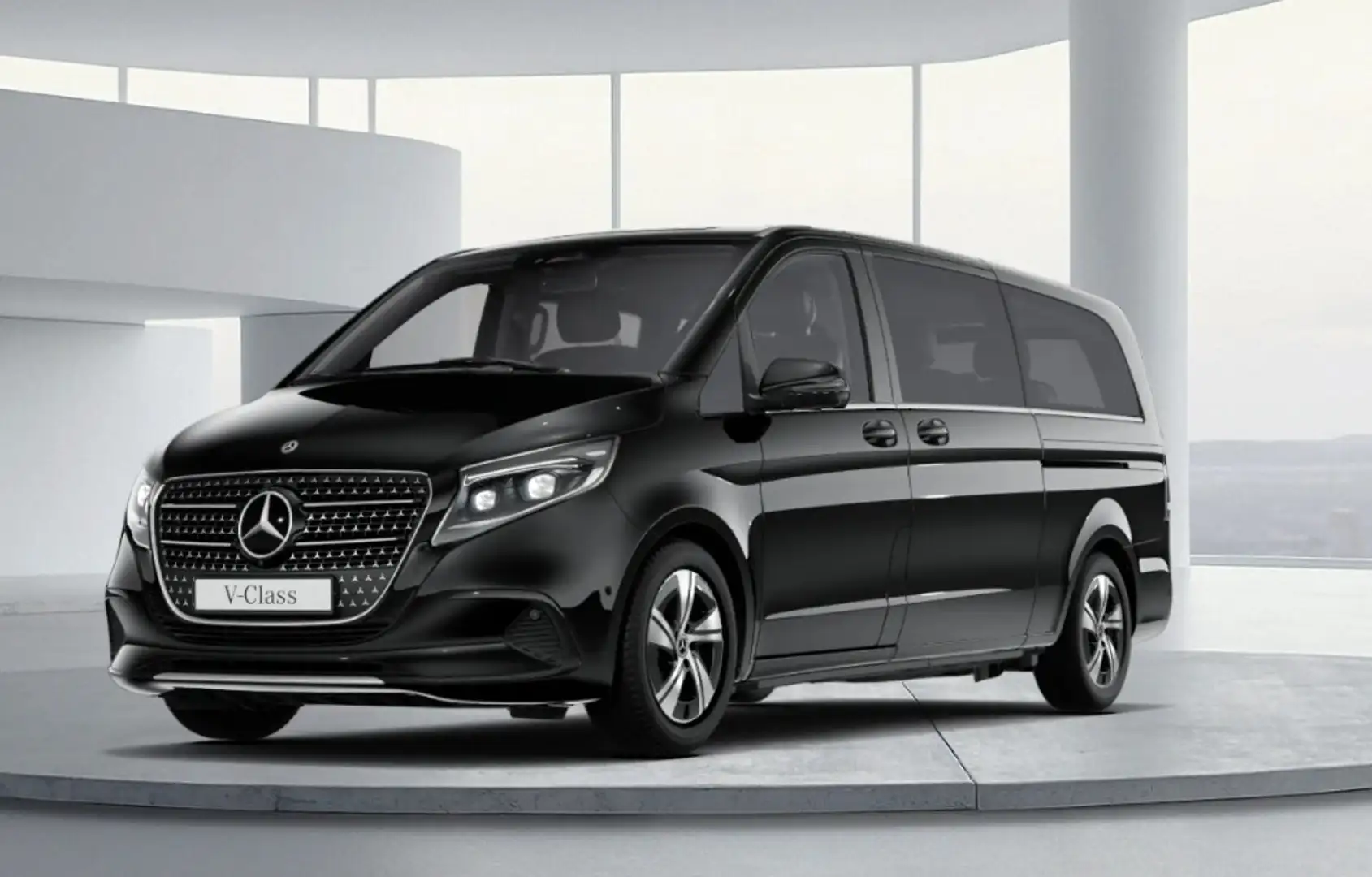 Mercedes-Benz V 220 220d Extralargo Avantgarde Negro - 1