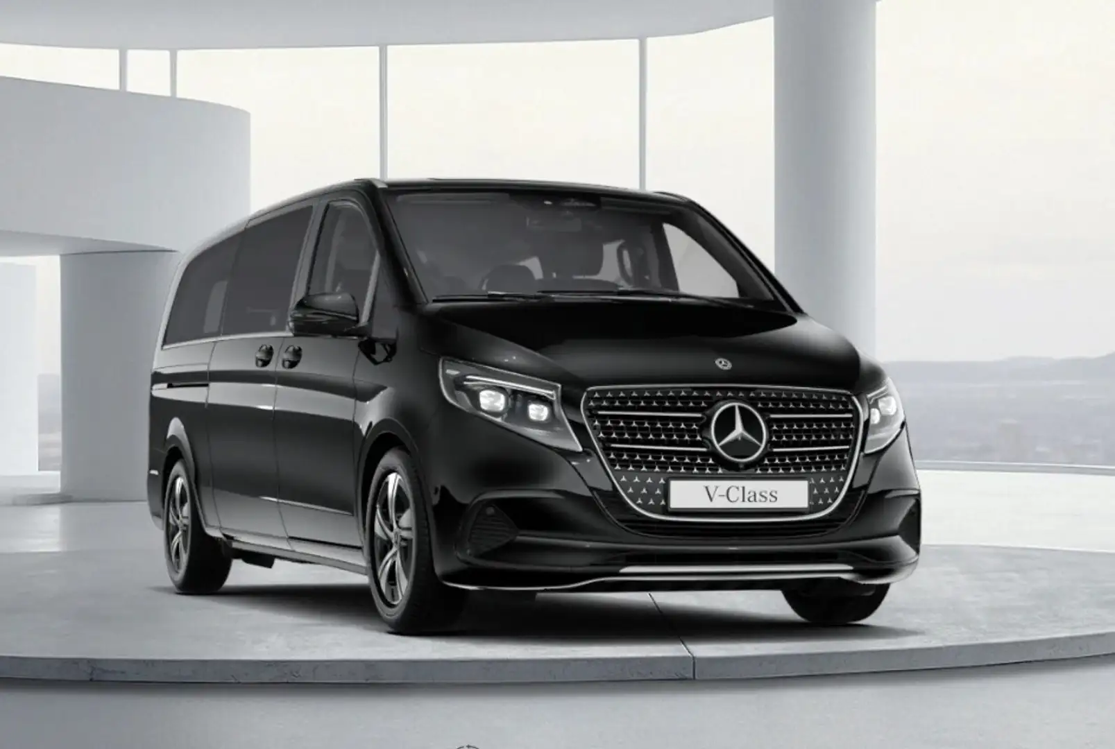 Mercedes-Benz V 220 220d Extralargo Avantgarde Negro - 2