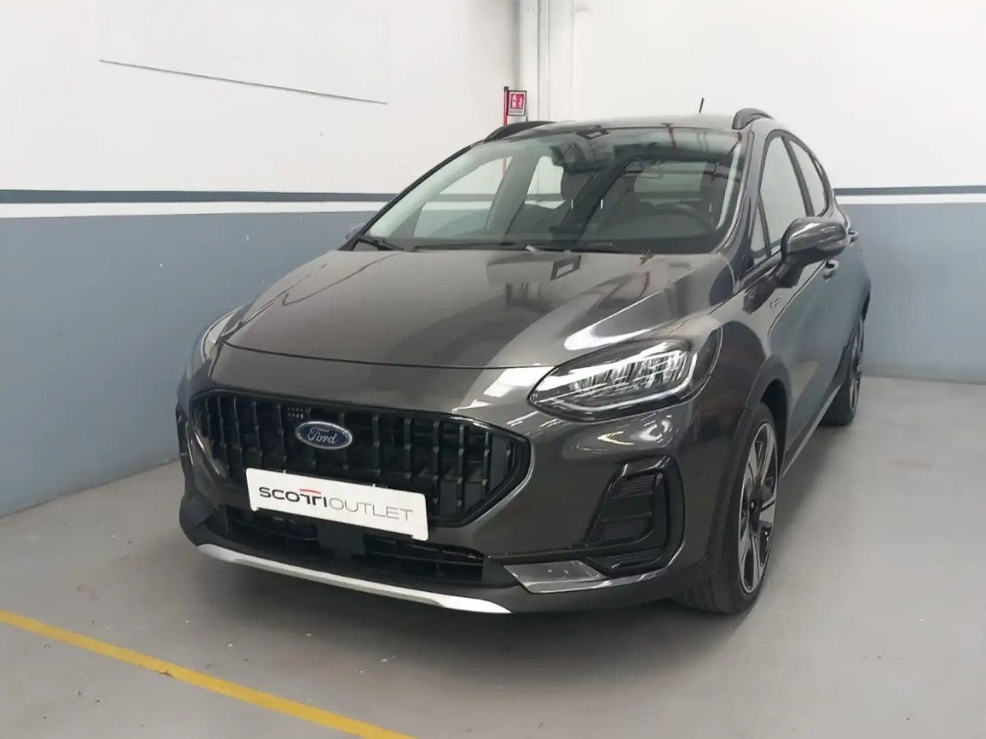 Ford Fiesta Active 5 porte 1.0 EcoBoost Hybrid Grau - 1