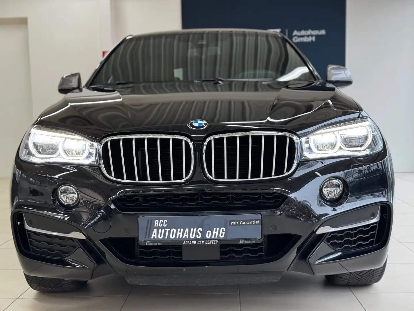 BMW X6 M50d AHK H&K TV HUD Kamera STHZ Memory Schwarz - 2