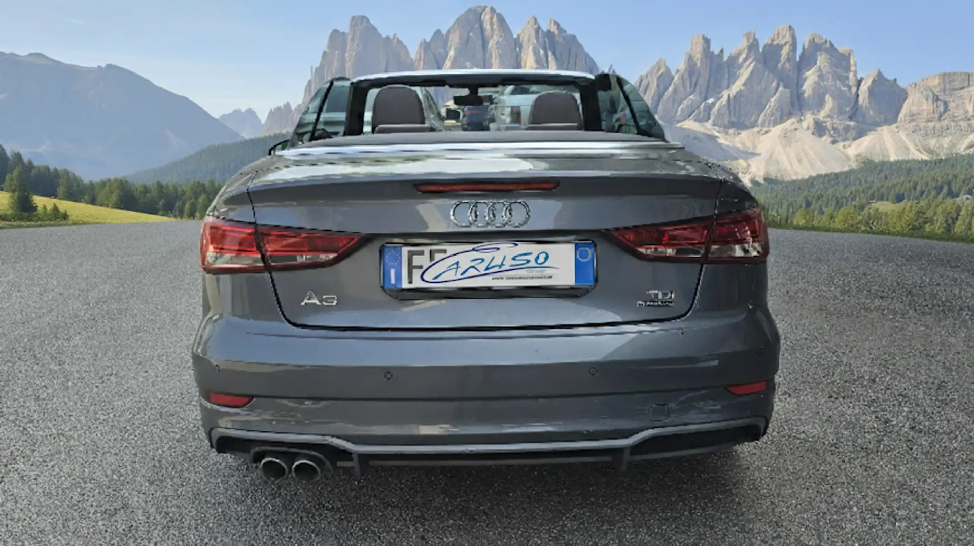 Audi A3 Cabrio 4x4 edition 184cv S-LINE *GAR 2ANNI AUDI Grau - 2