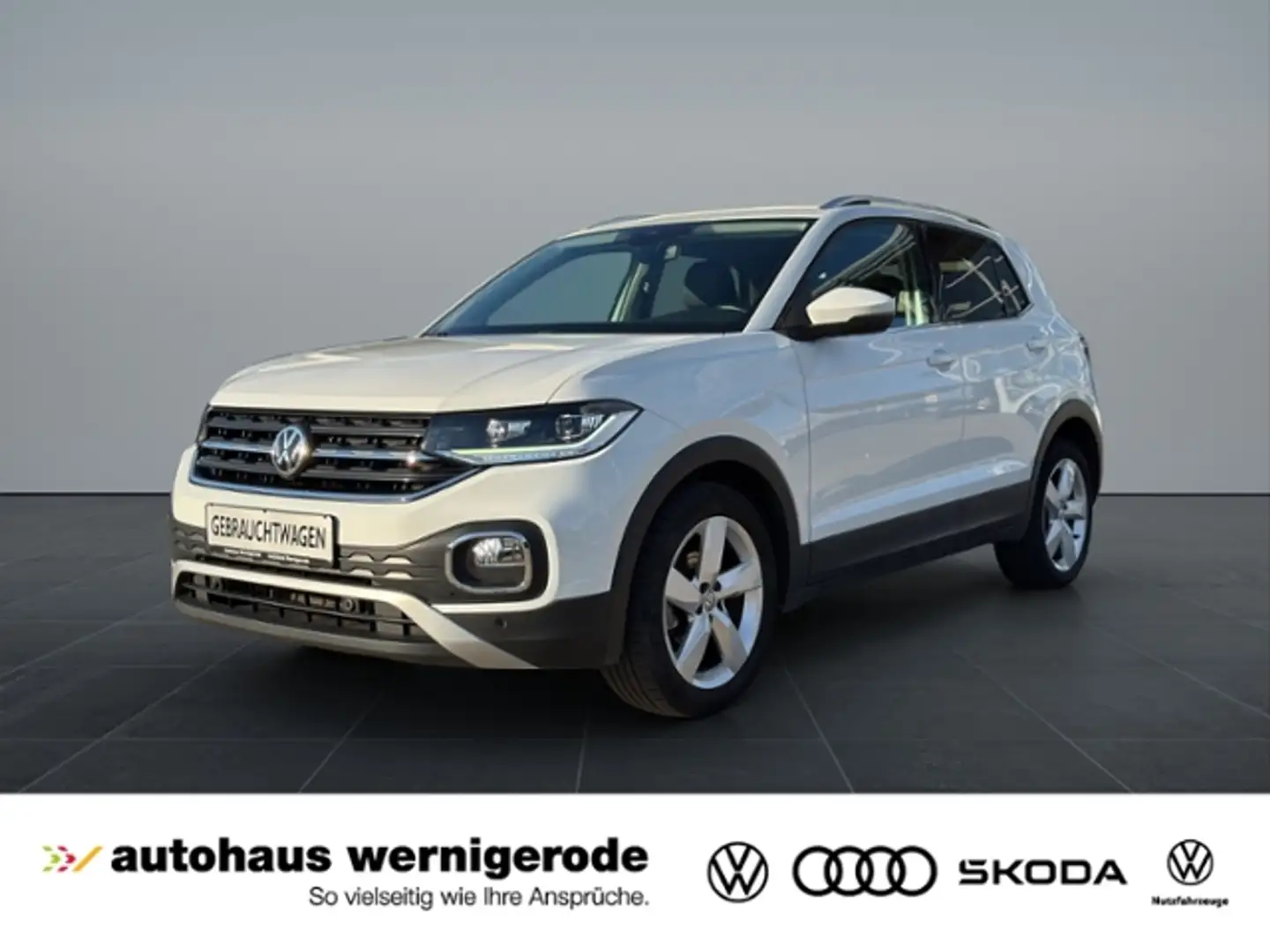 Volkswagen T-Cross Style 1.0TSI DSG *ACC*AID*LED*SHZ* Weiß - 1