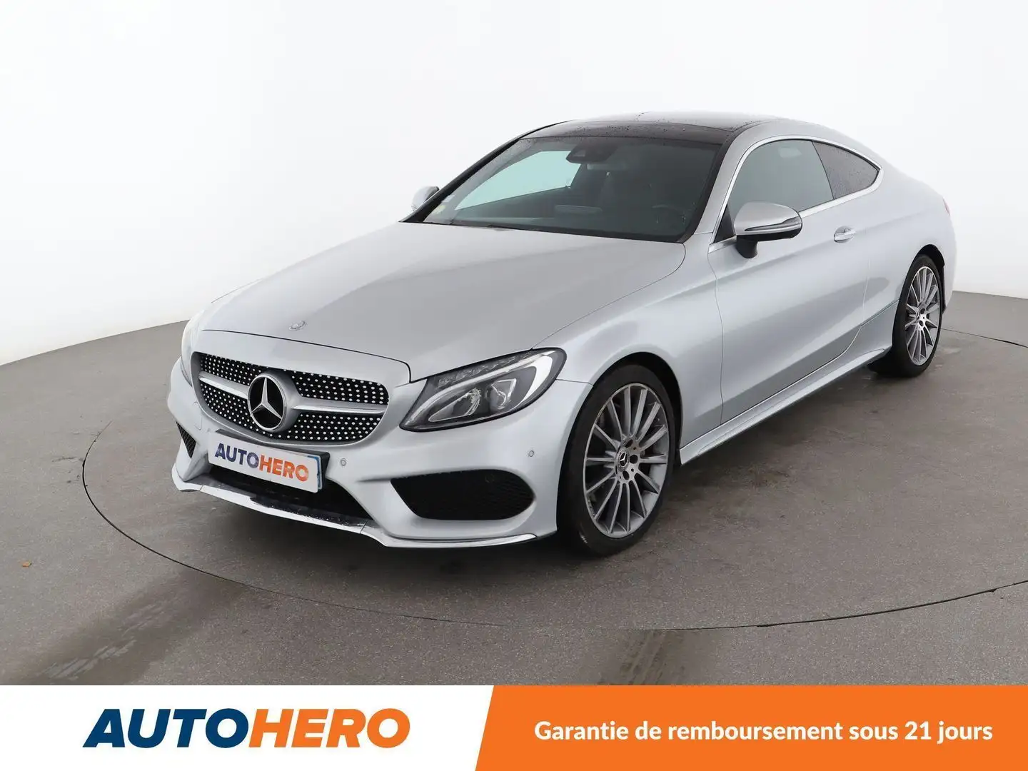 Mercedes-Benz C 220 Coupé 220 d Sportline 9G-Tronic Gris - 1