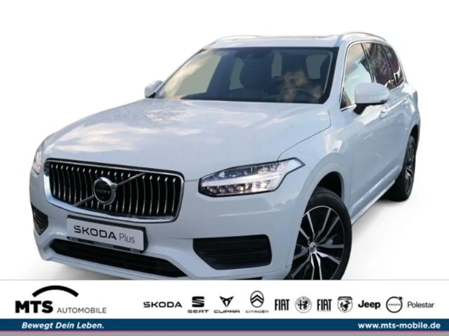 Volvo XC90 B5 Mild-Hybrid Benzin AWD Automtaikgetriebe Weiß - 1