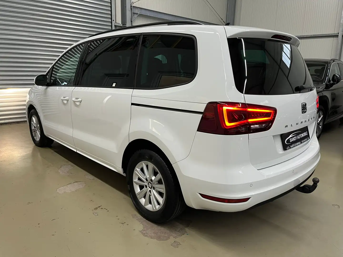 SEAT Alhambra Style 7.Sitzer AHK ACC Kindersitzer KAM Weiß - 2