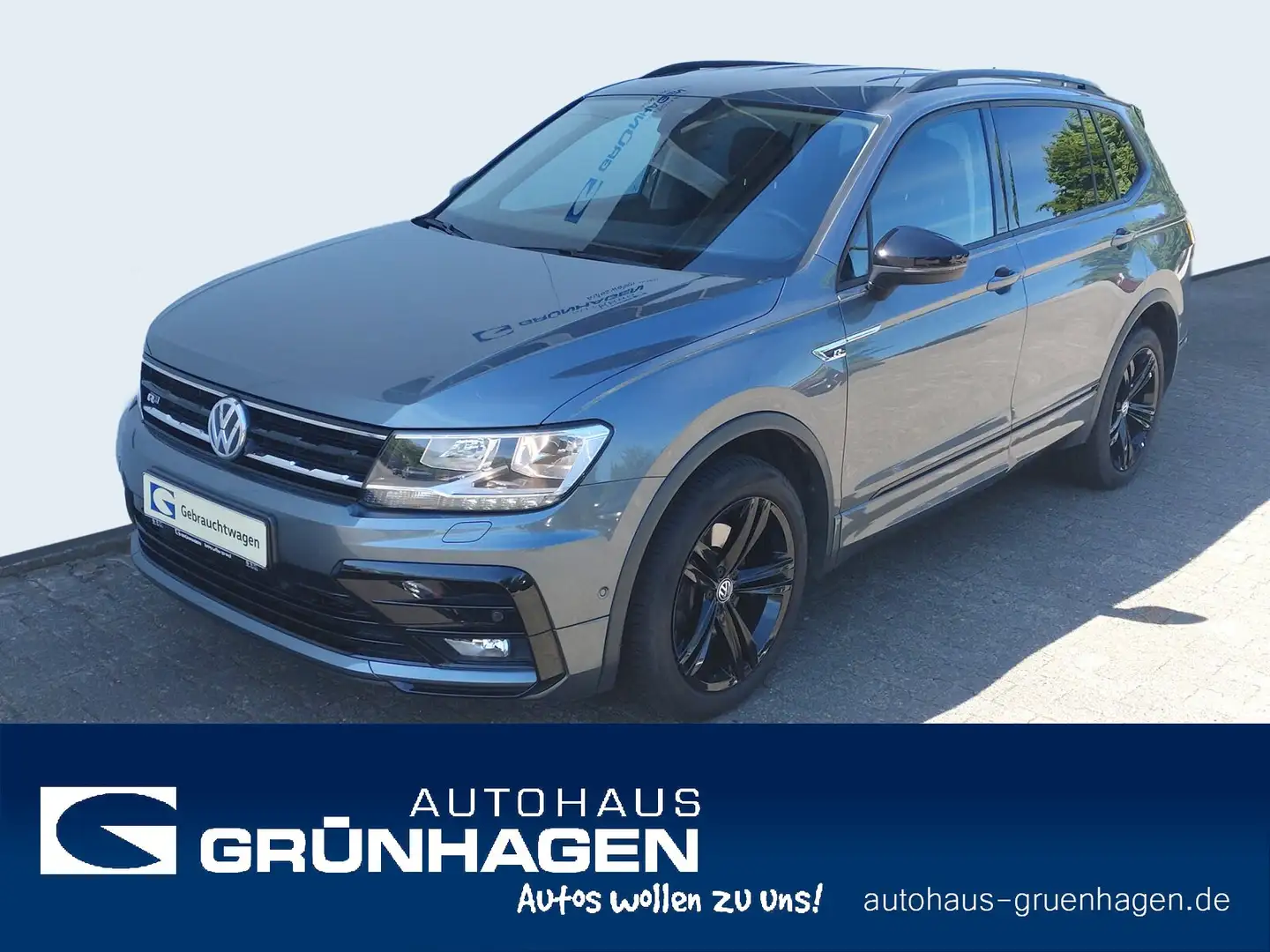 Volkswagen Tiguan Allspace Tiguan Allspace 2.0 TDI Comfortline 4Motion DSG Gris - 1