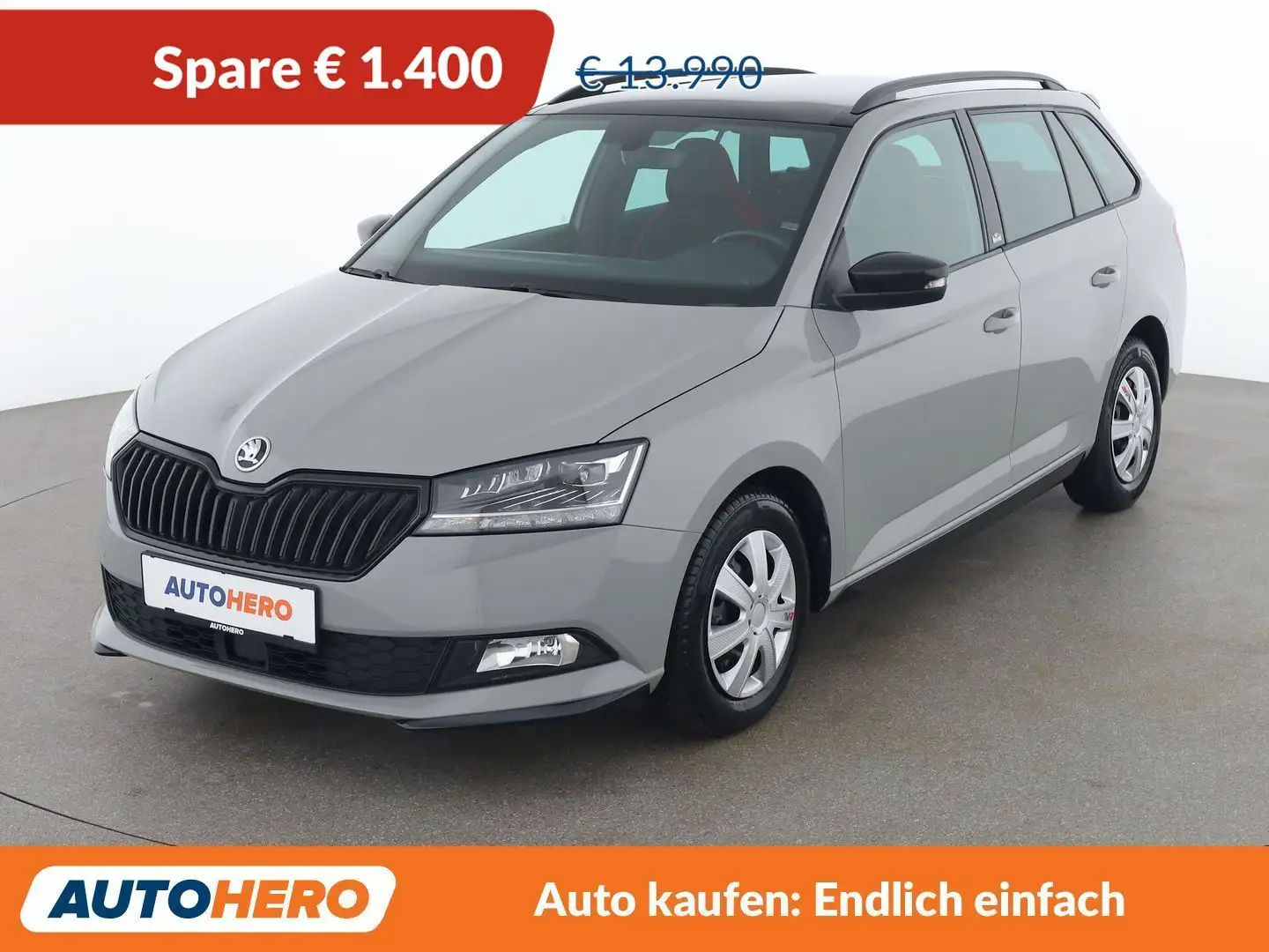 Skoda Fabia 1.0 TSI Monte Carlo Grau - 1