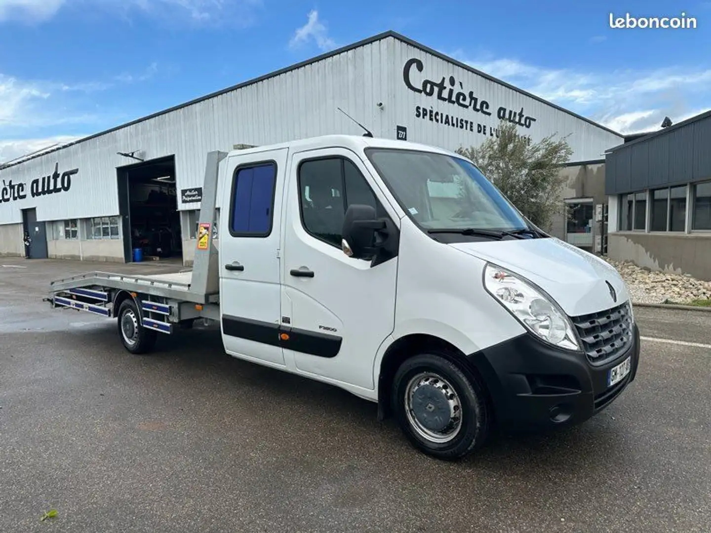 Renault Master 18490 ht double cabine porte voiture - 1