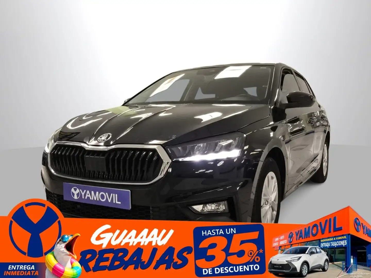 Skoda Fabia 1.0 TSI Ambition DSG 81kW Negro - 1