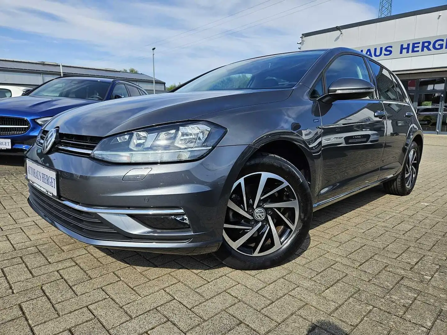 Volkswagen Golf VII 1.6 TDI DSG Join 1.Hand/Scheckheft/AHK/Navi/PD Gris - 1
