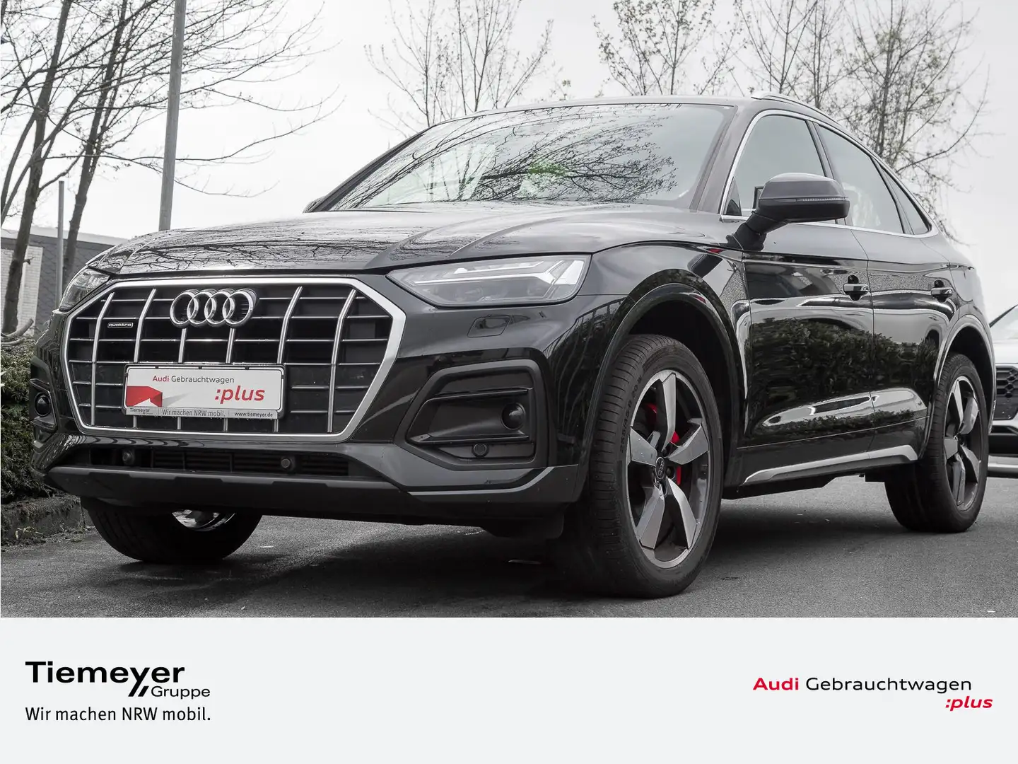 Audi Q5 40 TFSI Q MATRIX LEDER LM20 AHK KAM Schwarz - 1