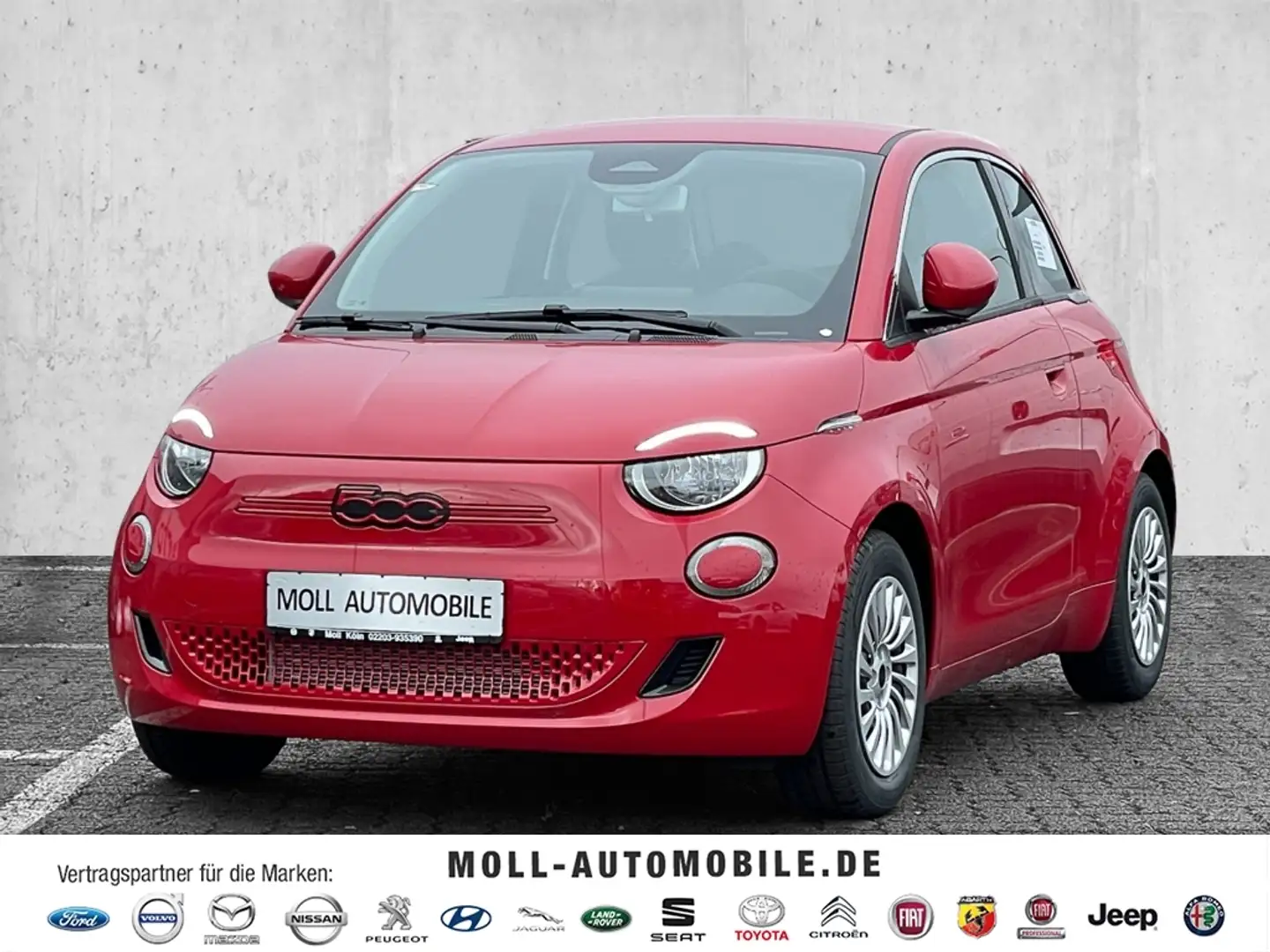 Fiat 500e Red Rot - 1