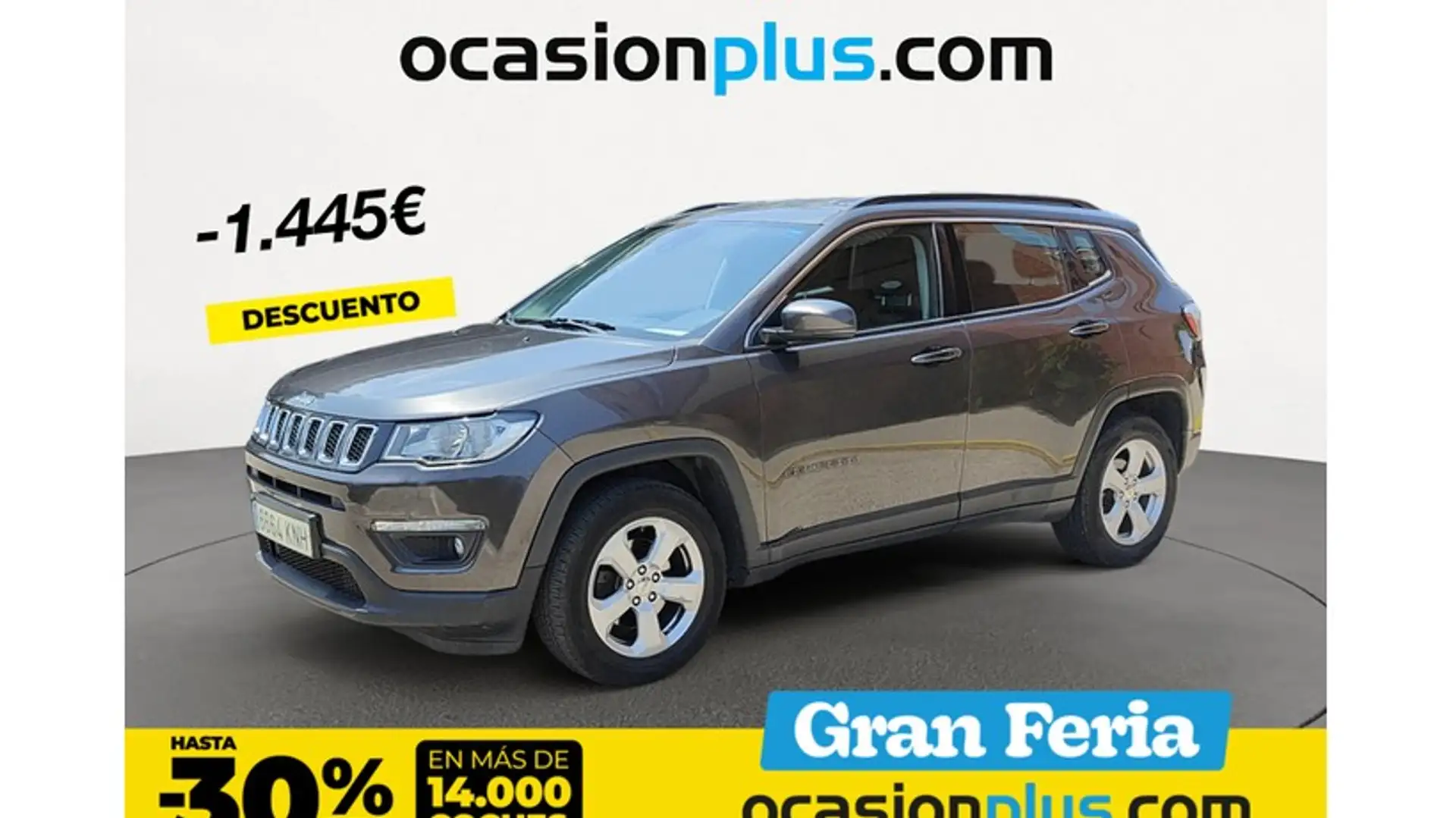 Jeep Compass 1.6 Mjt Business 4x2 Gris - 1