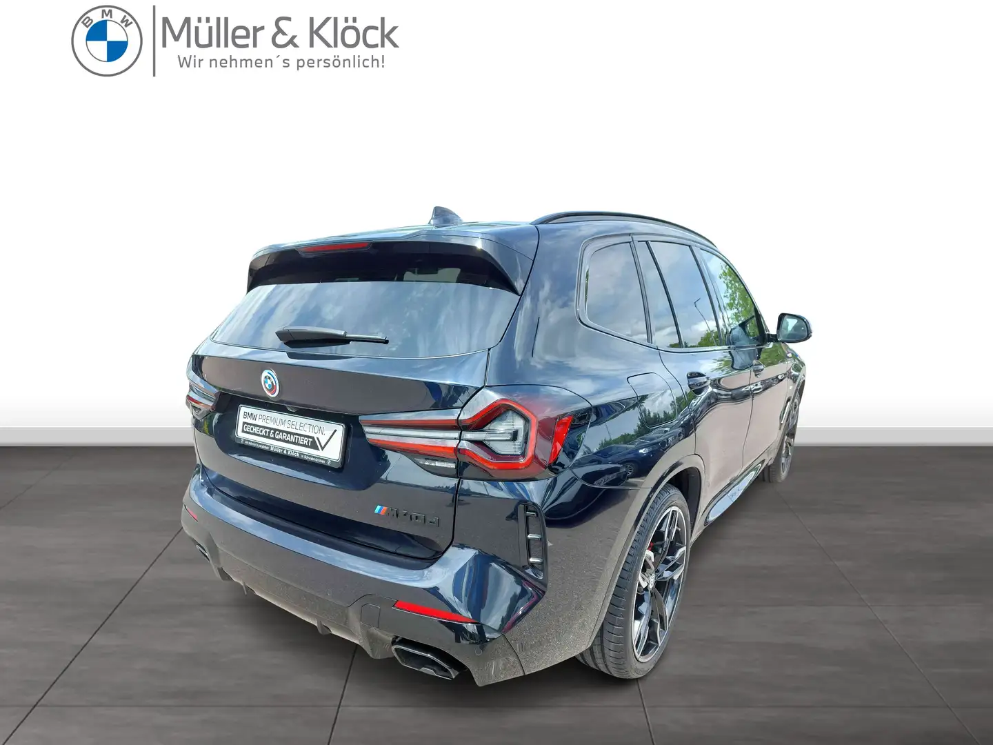 BMW X3 M 40d Head-Up HK HiFi DAB WLAN Standhzg. AHK Negro - 2