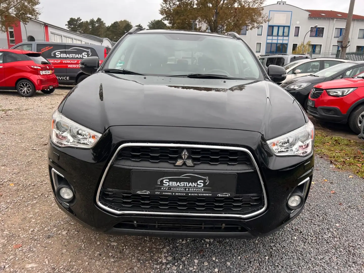 Mitsubishi ASX Instyle 4WD Automatik Panorama Webasto Schwarz - 2