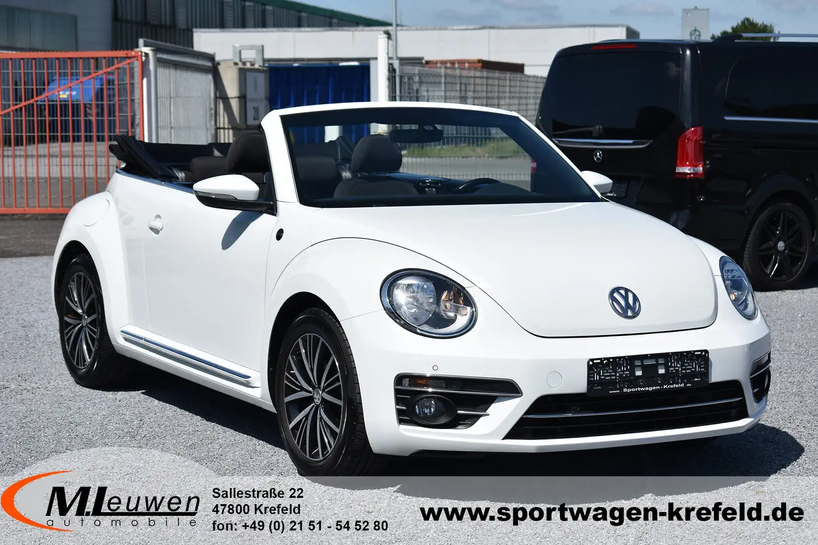 Volkswagen Beetle 1,2TSi Sound *NAVI*17" ALU*PDC*KLIMA*SHZG* Weiß - 1
