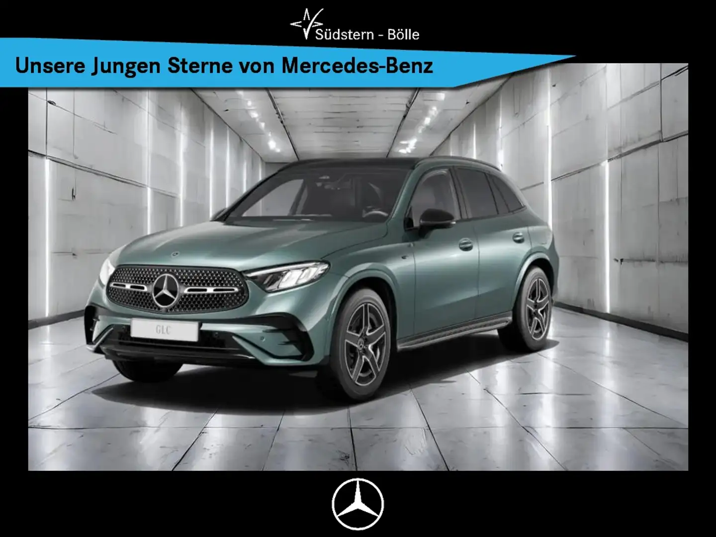 Mercedes-Benz GLC 300 de 4M EQ AMG+AMBIENTE+MEMORY+NIGHTP.+AHK Silber - 1