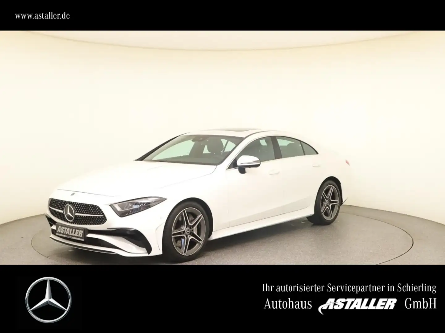 Mercedes-Benz CLS 350 AMG Line 2x LED+SHD+360°+19"+Memory+Wide Weiß - 1