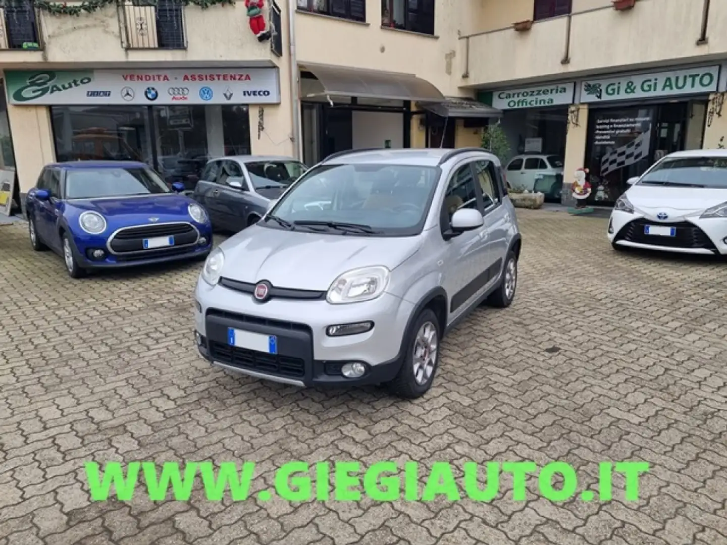 Fiat Panda 0.9 TwinAir Turbo S&S 4x4 Argent - 1