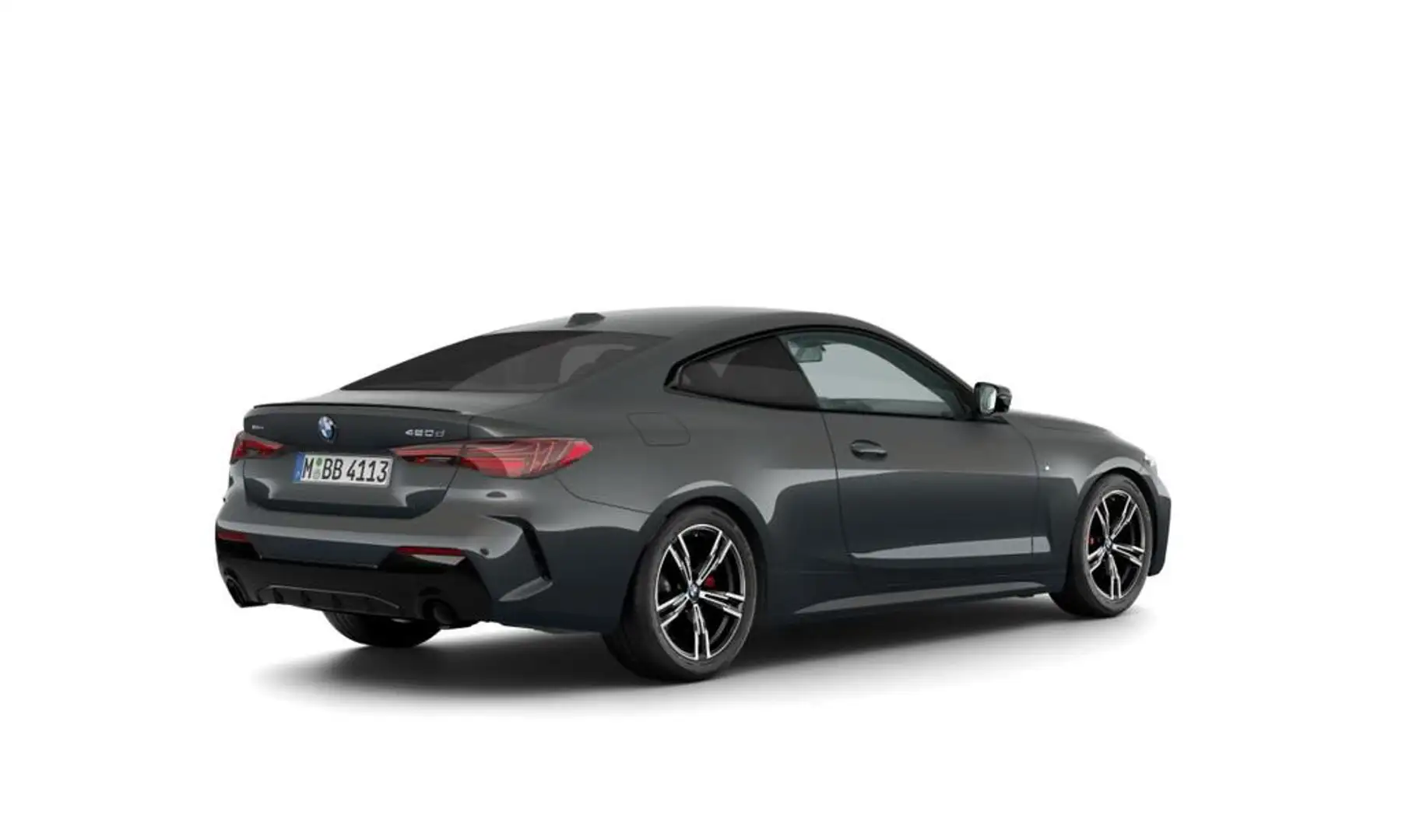 BMW 420 420d Coupe mhev 48V xdrive MSport Pro auto Grigio - 2