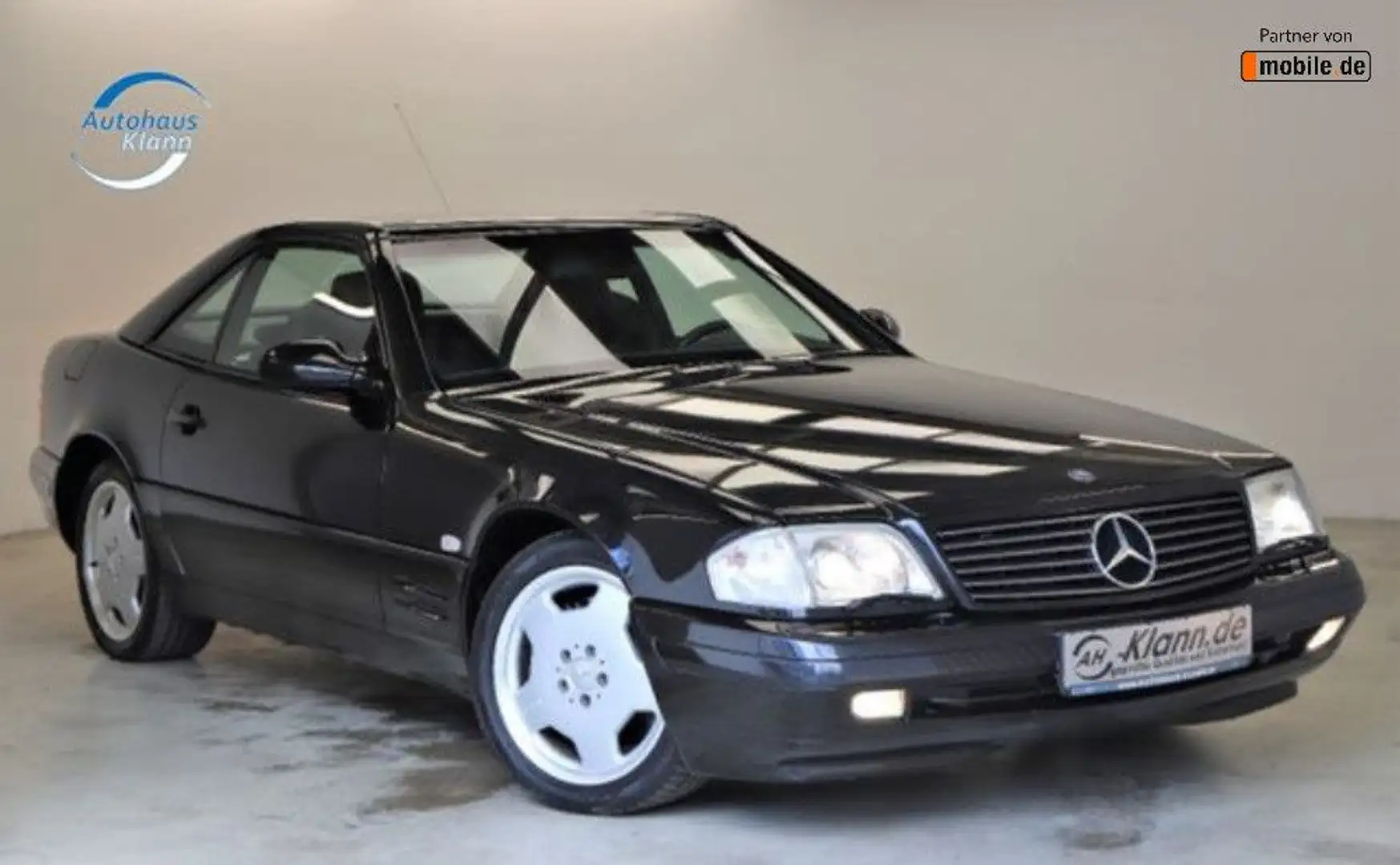 Mercedes-Benz SL 320 3.2 224PS Roadster Xenon R129 Deutsch Schwarz - 1
