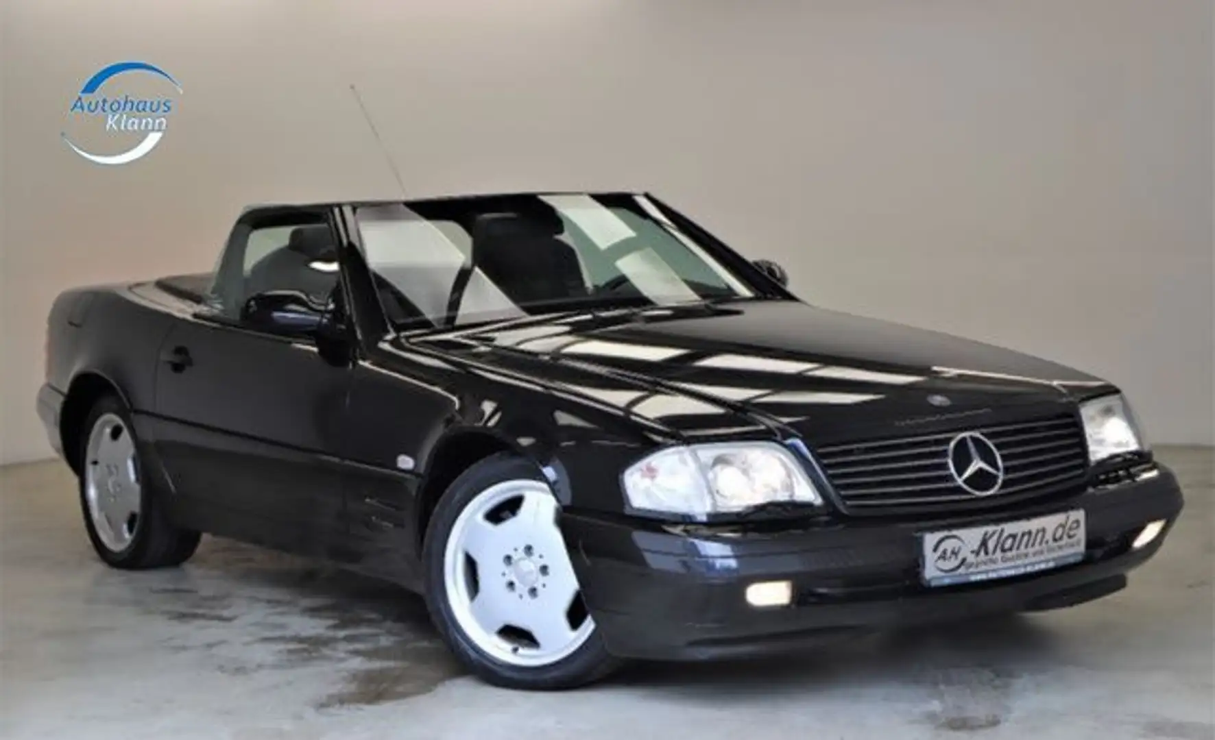 Mercedes-Benz SL 320 3.2 224PS Roadster Xenon R129 Deutsch Noir - 2