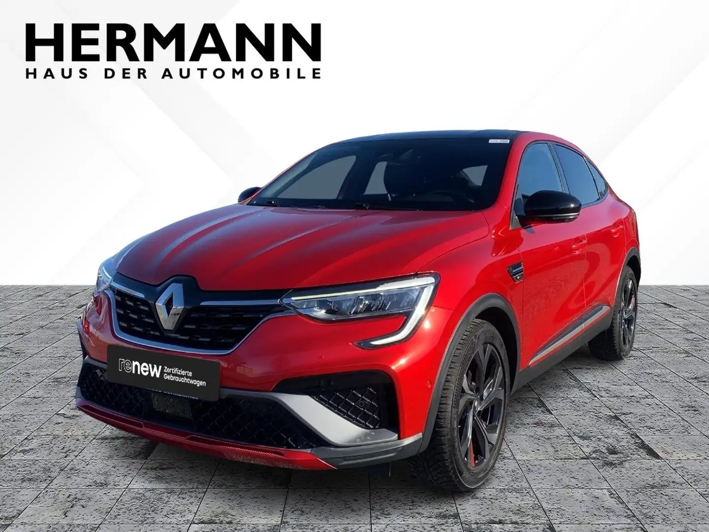 Renault Arkana 1.3 TCe 160 R.S. Line CAM*LED*NAVI*SHZ*LM Rouge - 1