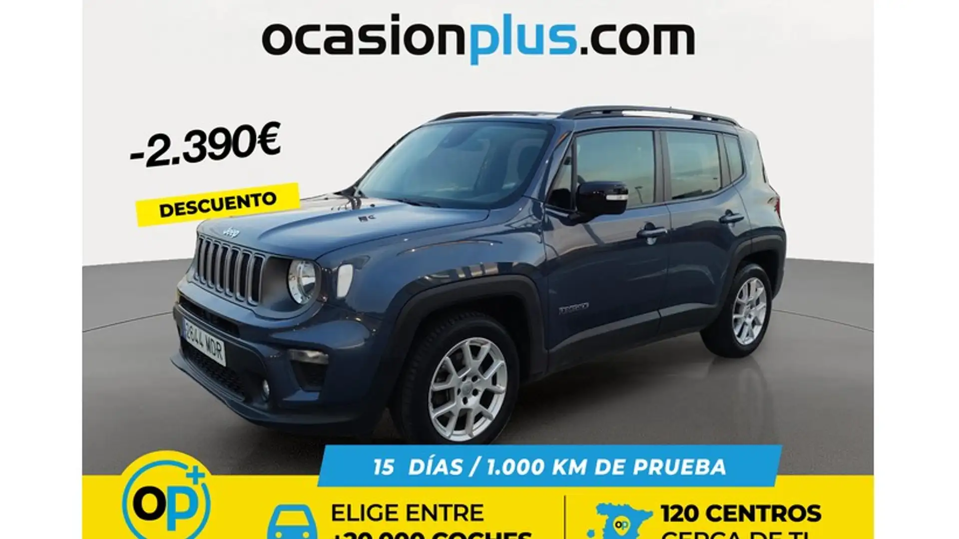 Jeep Renegade 1.5 MHEV Limited Bleu - 1
